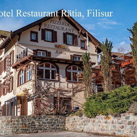 Hotel Restaurant Raetia Филизур Экстерьер фото